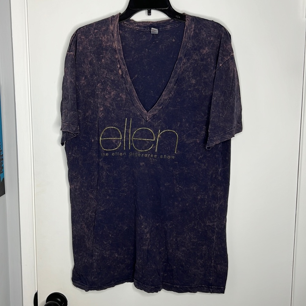 Ellen show vintage wash shirt